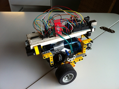 arduino and lego robot